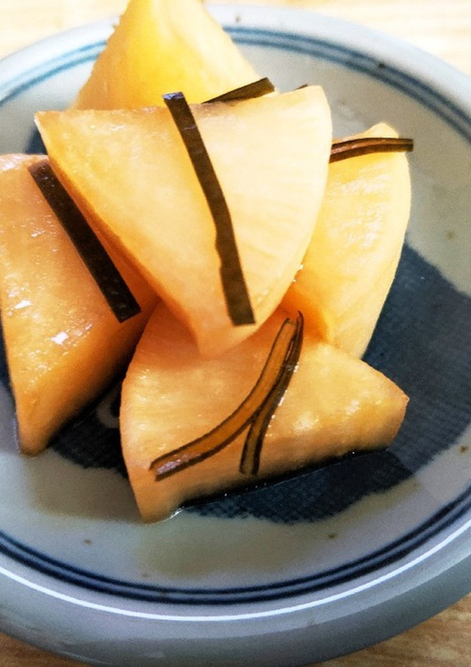ご飯のお供に！簡単♫大根のしょうゆ漬け-レシピのメイン写真