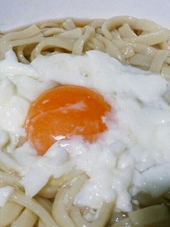 簡単手抜き温玉もどきのせうどん-レシピのメイン写真
