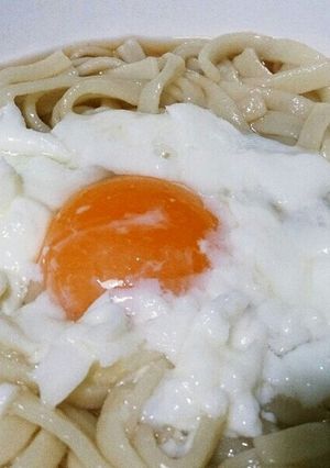 簡単手抜き温玉もどきのせうどん-レシピのメイン写真