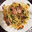 ♡合鴨スモークとねぎの和風パスタ♡