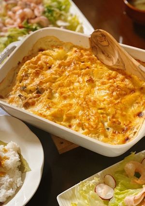 たけのこのグラタン-レシピのメイン写真