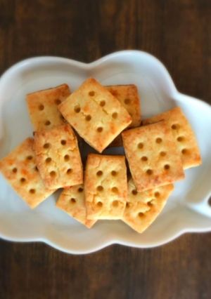 トースターde簡単♪チーズクッキー-レシピのメイン写真