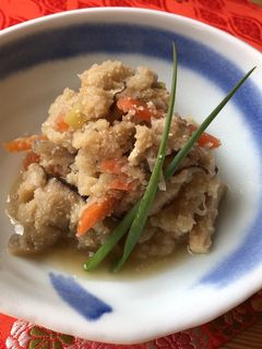 卯の花の煮物-レシピのメイン写真