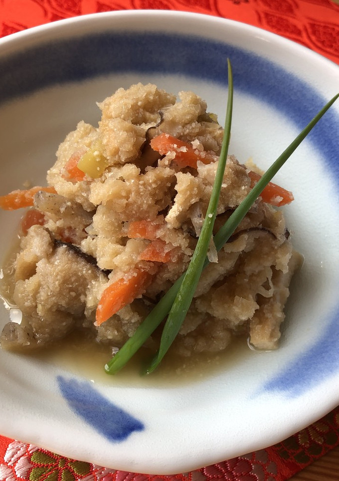 卯の花の煮物-レシピのメイン写真