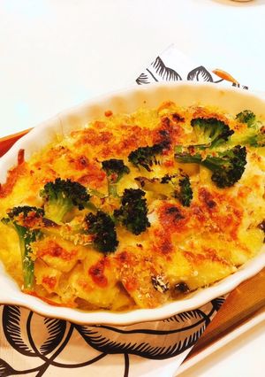 簡単！華やか！大皿ポテトグラタン-レシピのメイン写真