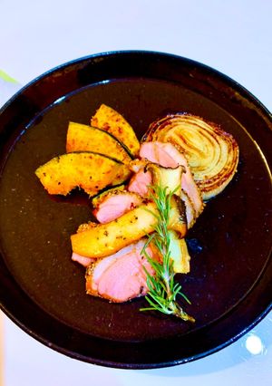 合鴨のパストラミ　焼き野菜添え-レシピのメイン写真