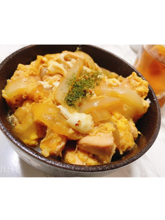 鶏むね肉の親子丼♡-レシピのメイン写真