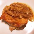カリカリチキンステーキ玉ねぎソース