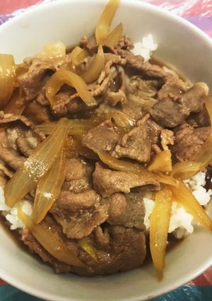 牛丼★チェーン店の味みたい★一人前から★-レシピのメイン写真