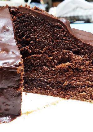 水を使わないチョコケーキ（の生地）-レシピのメイン写真