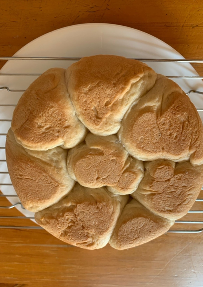 HBと炊飯器を使ってちぎりパン-レシピのメイン写真