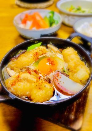 イカ天の煮付け335kcal-レシピのメイン写真