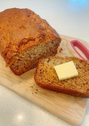 混ぜて焼くだけ簡単　バナナブレッド-レシピのメイン写真