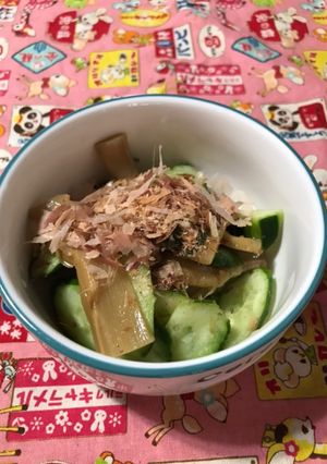 きゅうりとメンマのまぜただけ-レシピのメイン写真