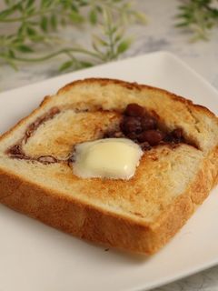 簡単!トースト☆あんバター-レシピのメイン写真