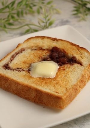 簡単！トースト☆あんバター-レシピのメイン写真