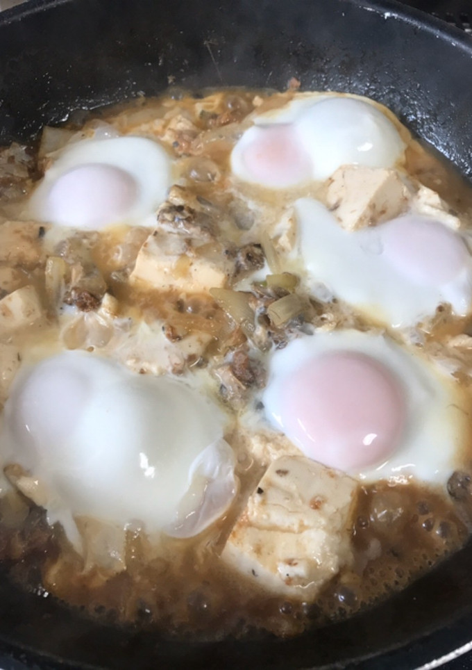お昼ごはんにおすすめ！サバ缶たまごとじ-レシピのメイン写真
