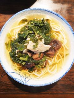 豚肉とかぶ菜の煮込みうどん-レシピのメイン写真