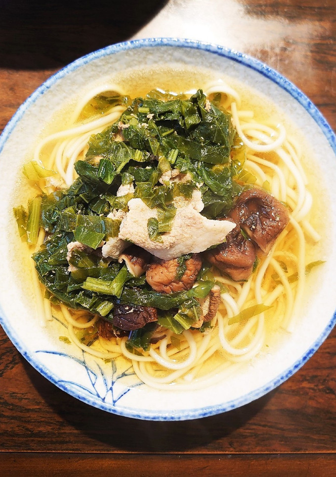 豚肉とかぶ菜の煮込みうどん-レシピのメイン写真