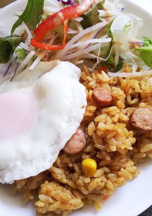 炊飯器で簡単カレーピラフ-レシピのメイン写真