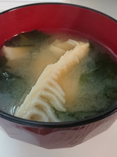 春が旬☆たけのことワカメのお味噌汁-レシピのメイン写真