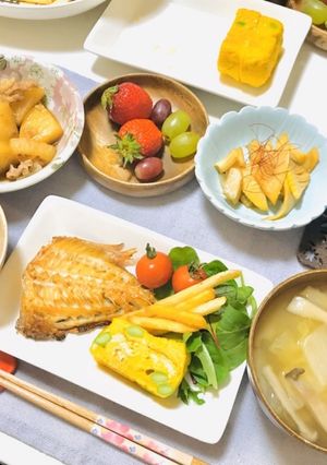体に優しい夕飯の献立・おかず・メニュー-レシピのメイン写真