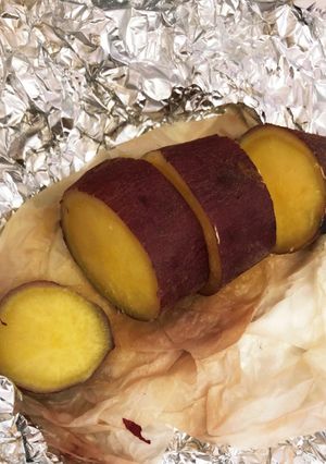 オーブンで簡単ねっとり焼き芋-レシピのメイン写真