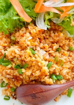 ビビン風チゲ炒飯-レシピのメイン写真