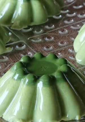 レンジでなめらか濃厚抹茶♪卵 生クリなし-レシピのメイン写真