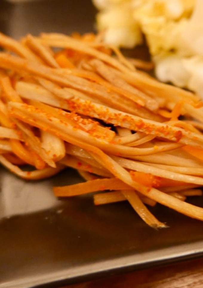 皮ごときんぴらごぼう-レシピのメイン写真