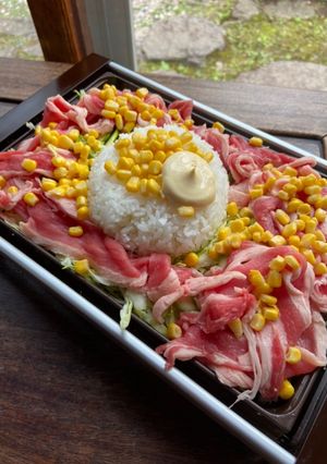 ホットプレートでビーフライス-レシピのメイン写真