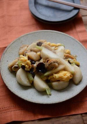 かぶとホタテの中華炒め-レシピのメイン写真