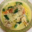勝手気まま具沢山塩ラーメン。