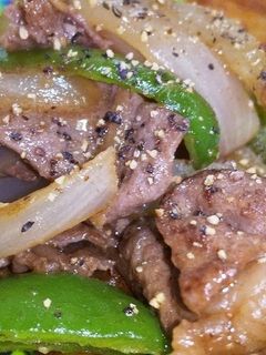 簡単♪牛肉とピーマンの塩だれ☆-レシピのメイン写真