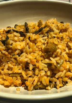 辛子高菜で炒飯-レシピのメイン写真