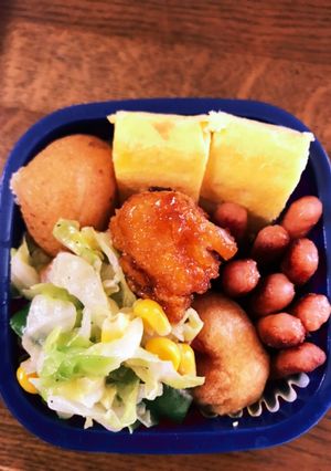 簡単！キャベツとコーンの炒め物-レシピのメイン写真
