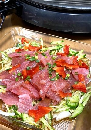 カンタン酢で簡単和風カルパッチョ-レシピのメイン写真