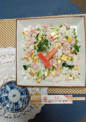 魚肉ソーセージでも！？おもてなし寿司-レシピのメイン写真