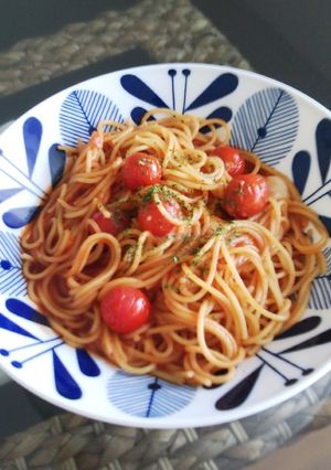 トマトジュース使用☆シンプルトマトパスタ-レシピのメイン写真