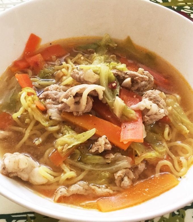 ハマる味！味噌ラーメンの美味しいスープ-レシピのメイン写真