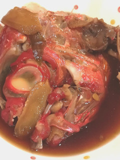 やれば簡単! 金目鯛頭の煮付け-レシピのメイン写真