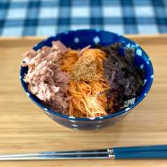 รูปของ チョコチュジャン(酢コチュジャン)素麺