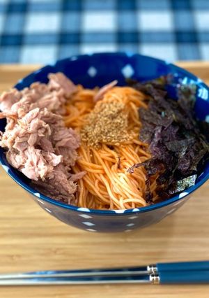 チョコチュジャン(酢コチュジャン)素麺-レシピのメイン写真
