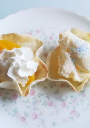 餃子の皮〜ミニパフェ風〜-レシピのメイン写真