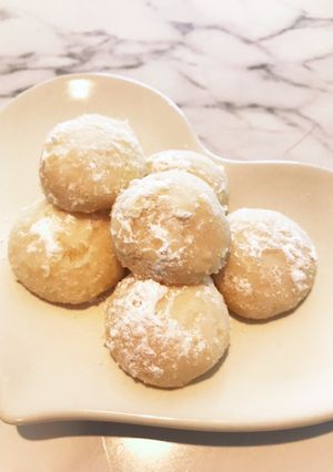 レンジで2分♪ブールドネージュ風クッキー-レシピのメイン写真