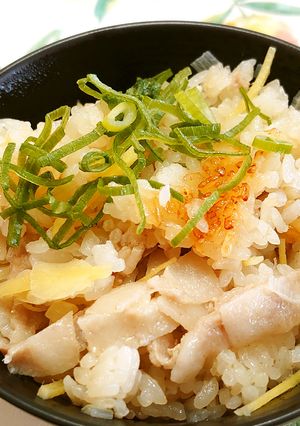 香り最高!!＊豚肉生姜炊き込みご飯-レシピのメイン写真