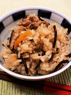 身体に優しい★ひじきと豚肉の炊き込みご飯-レシピのメイン写真