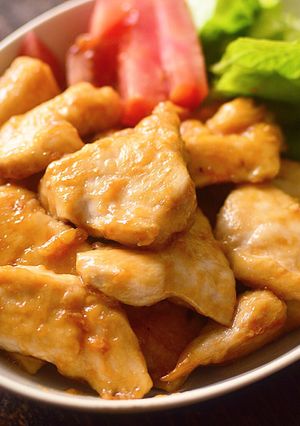 簡単やわらか！鶏むね肉の照り焼き-レシピのメイン写真