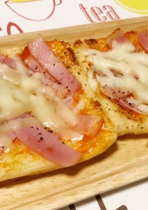 油揚げで低糖質ピザ-レシピのメイン写真