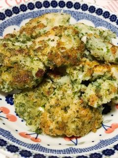 鶏胸肉の海苔塩パン粉焼き-レシピのメイン写真